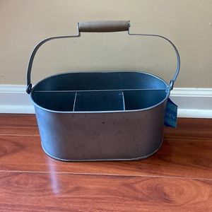 Galvanized metal container